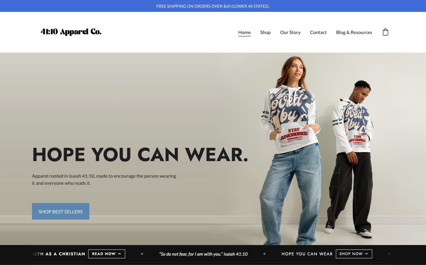 41:10 Clothing screenshot 1