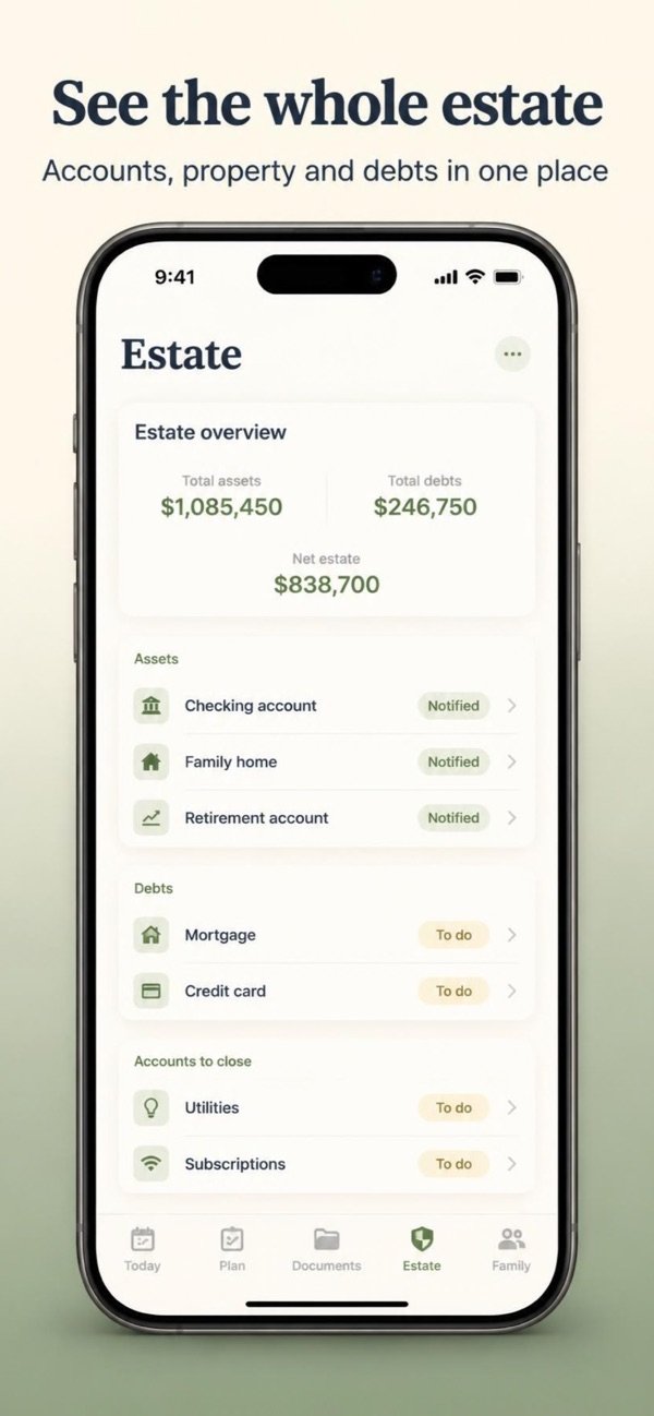 AfterCare Executor Organizer screenshot 5
