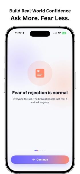 Ask Anyway-Overcoming Fear screenshot