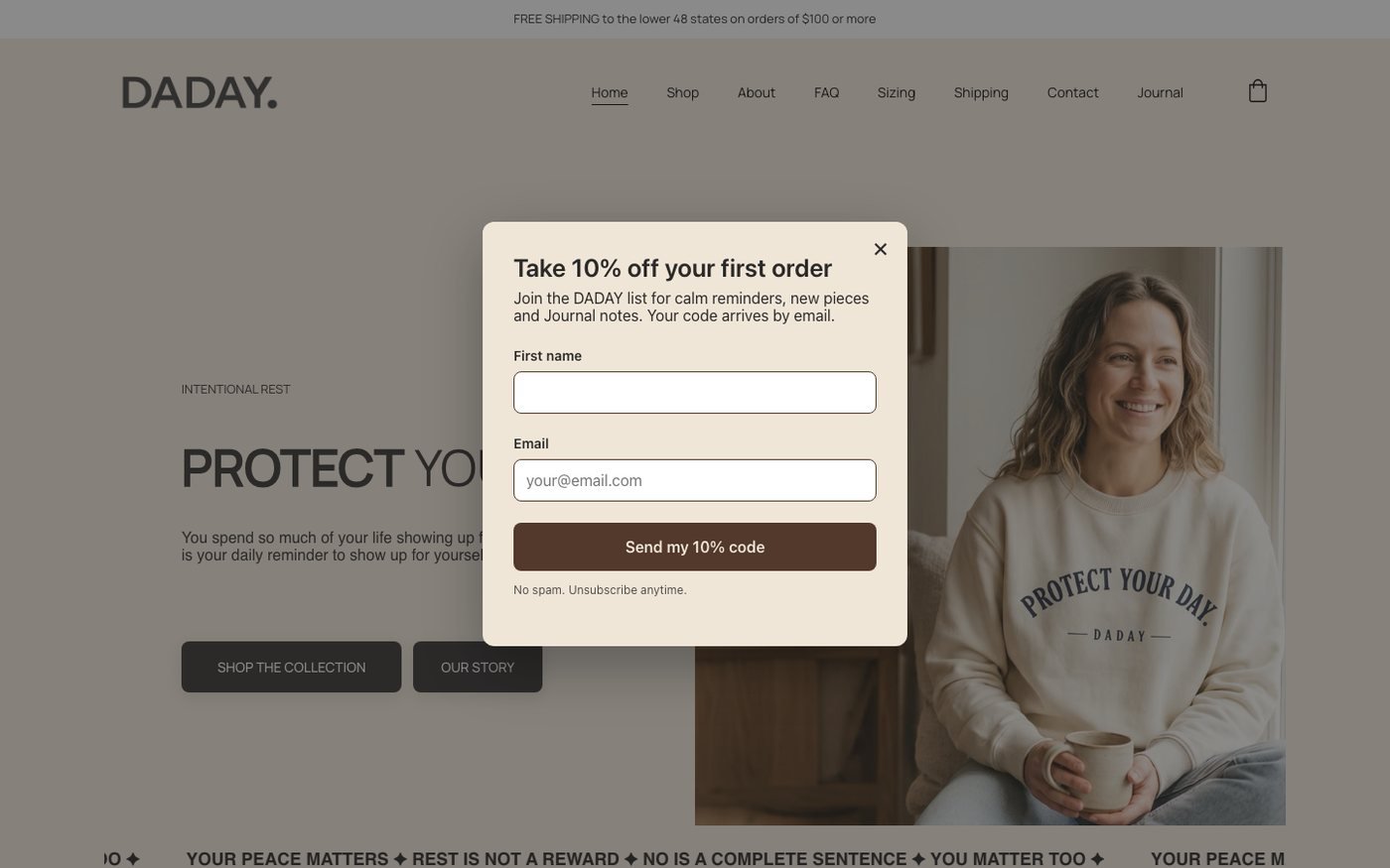 DADAY screenshot