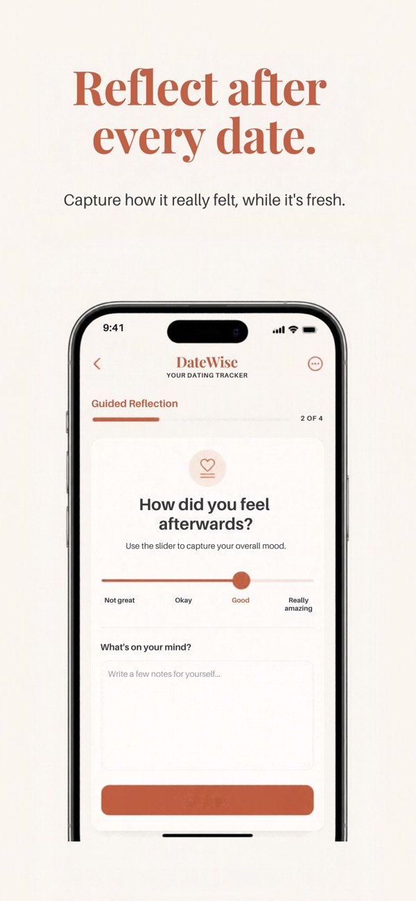 DateWise: Your Dating Tracker screenshot 2