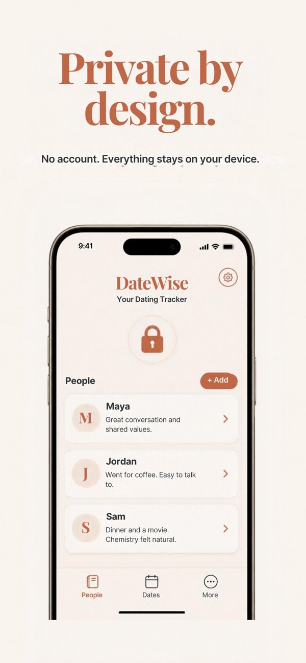 DateWise: Your Dating Tracker screenshot 5