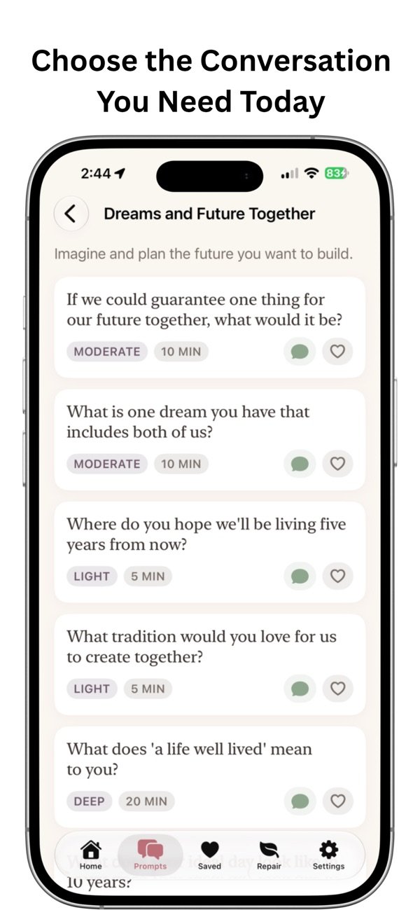 Deeply Us-Couples Conversation screenshot 3