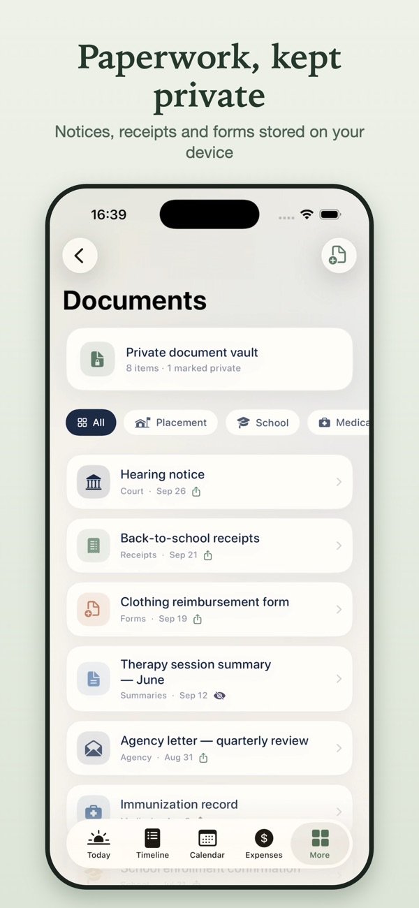 FosterCare Tracker screenshot 5