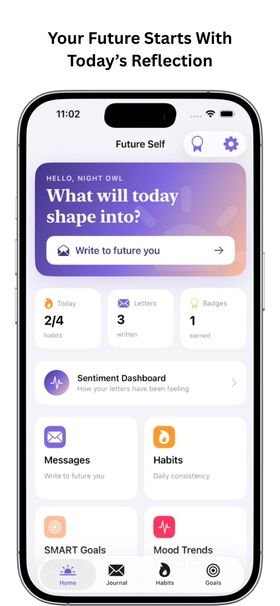 Future Self: Journal & Growth screenshot