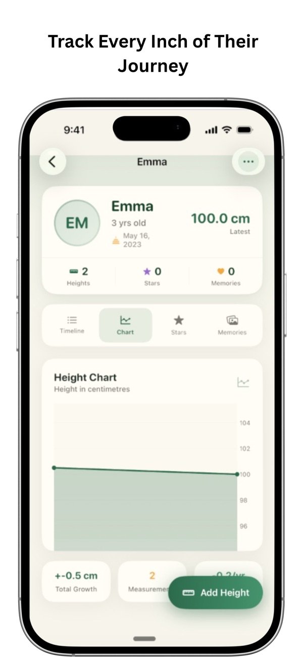 GrowBook: Child Growth Tracker screenshot 3