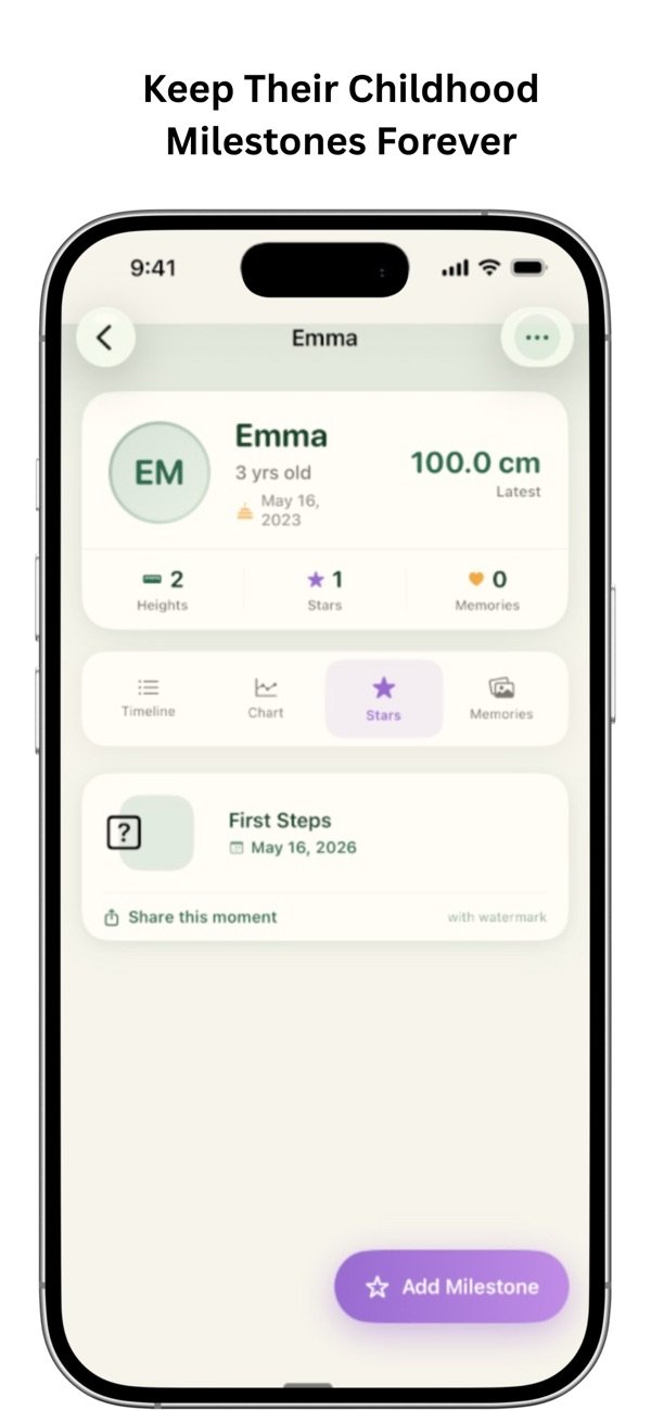 GrowBook: Child Growth Tracker screenshot 4