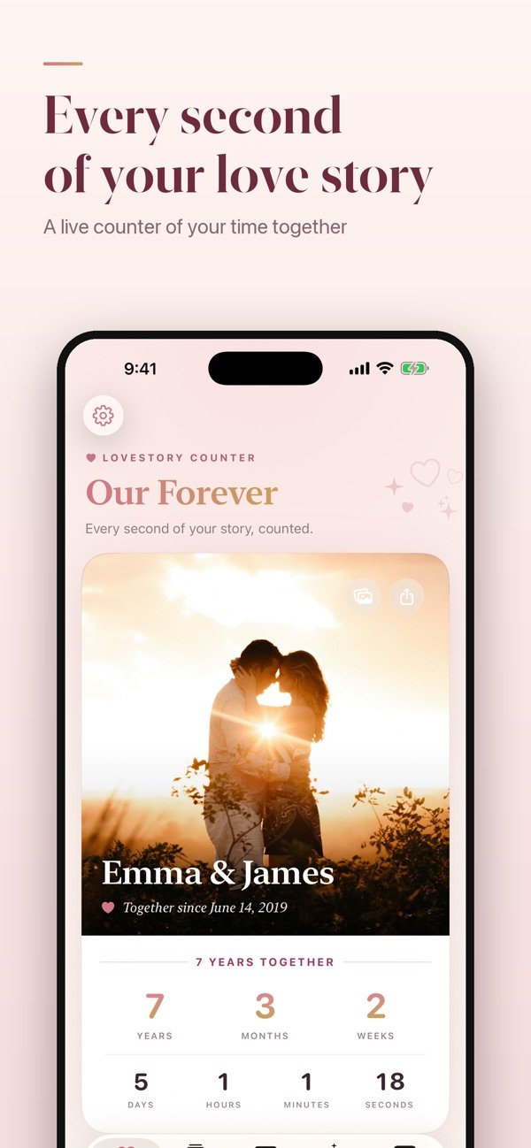 LoveStory Counter screenshot 1