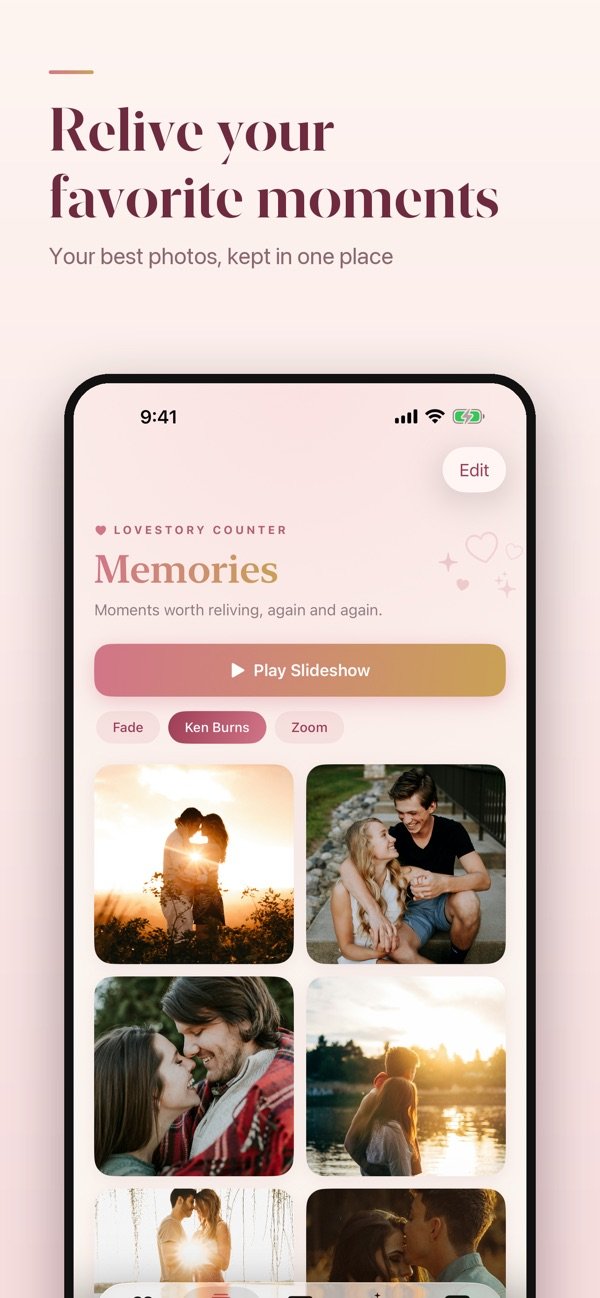 LoveStory Counter screenshot 3