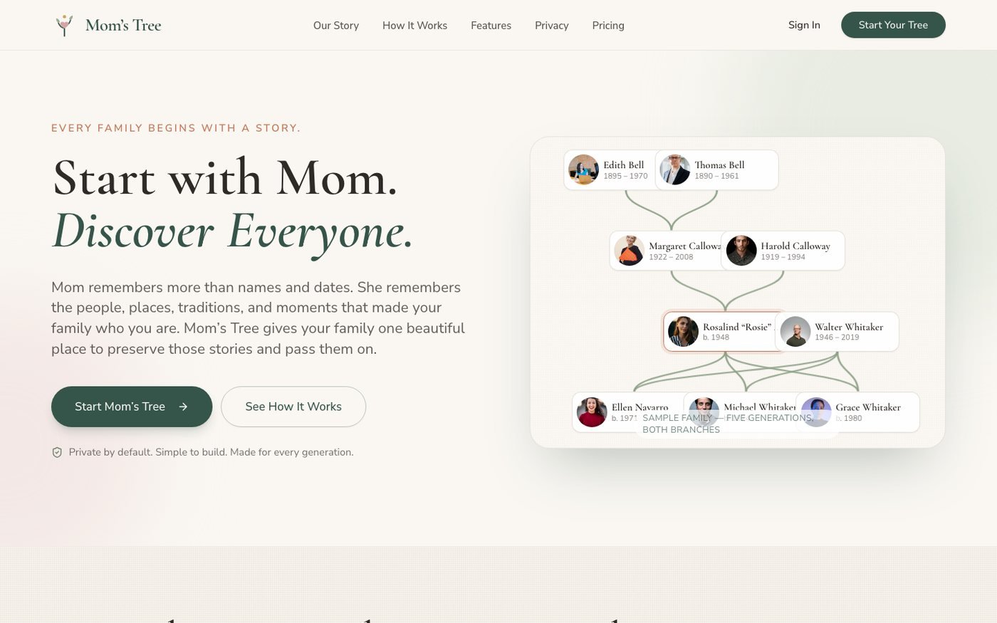 Mom's Tree screenshot 1