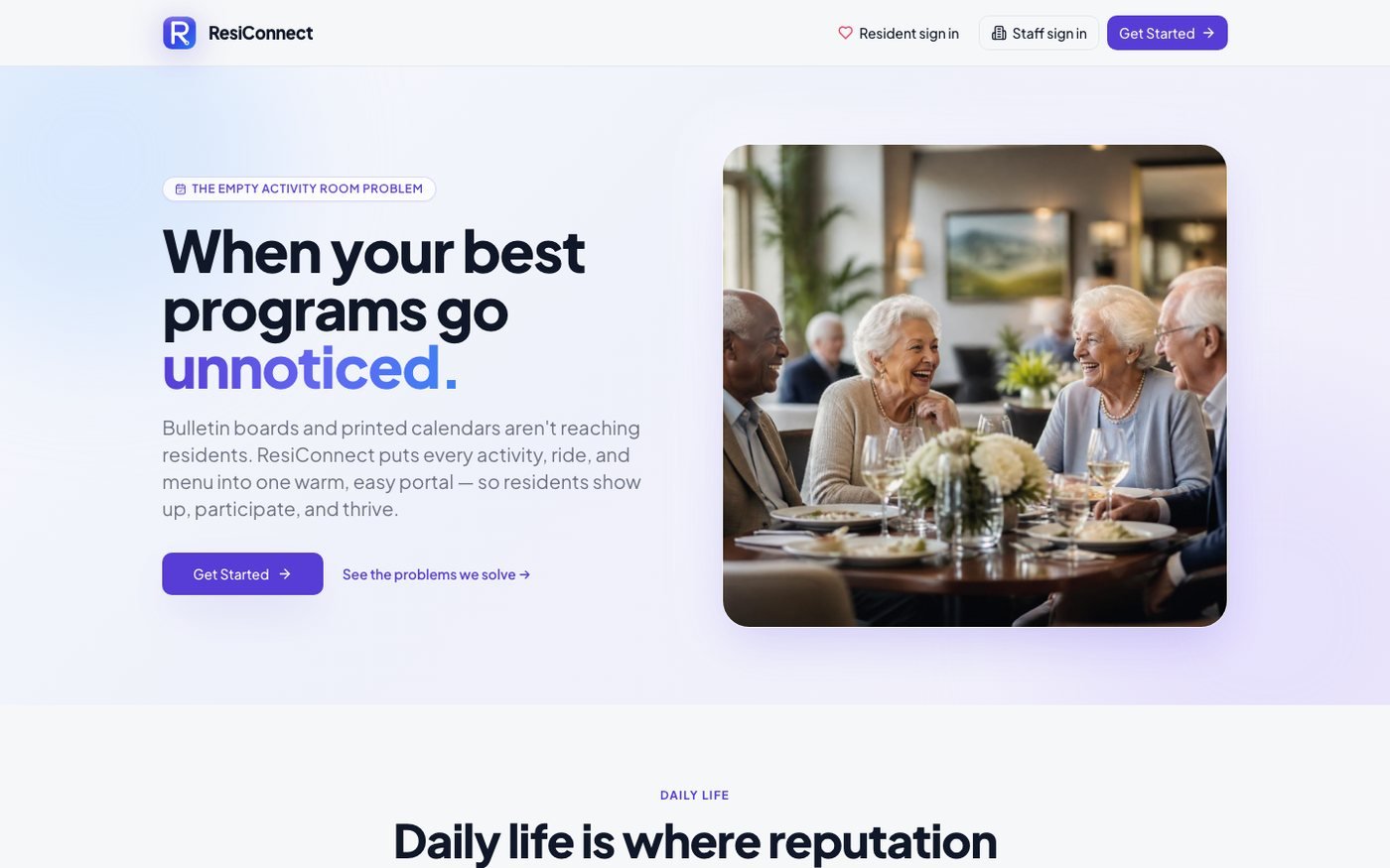 ResiConnect screenshot 1
