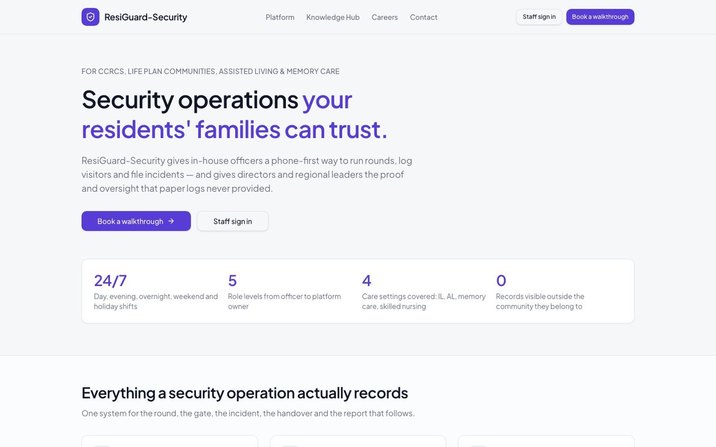 ResiGuard-Security screenshot 1