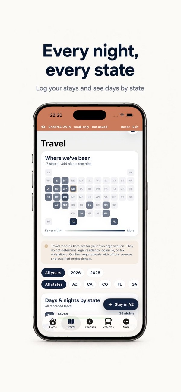 RV RoamReady Organizer screenshot 4