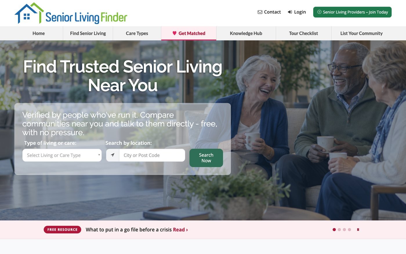 Senior Living Finder screenshot 1