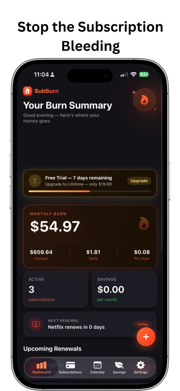 Sub Burn screenshot 1