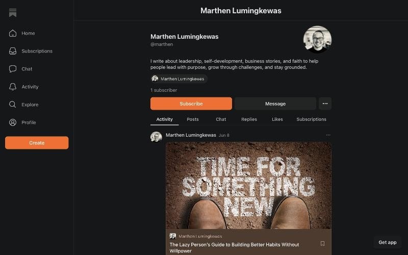 Marthen on Substack screenshot 1