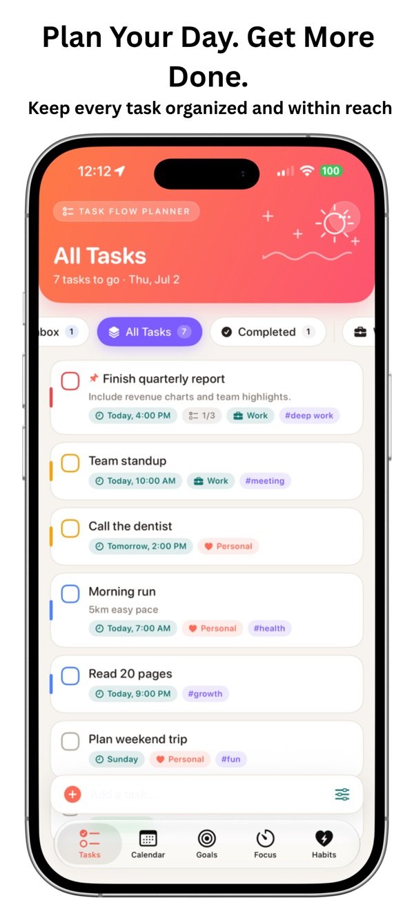 TaskFlow Planner: To Do List screenshot 4