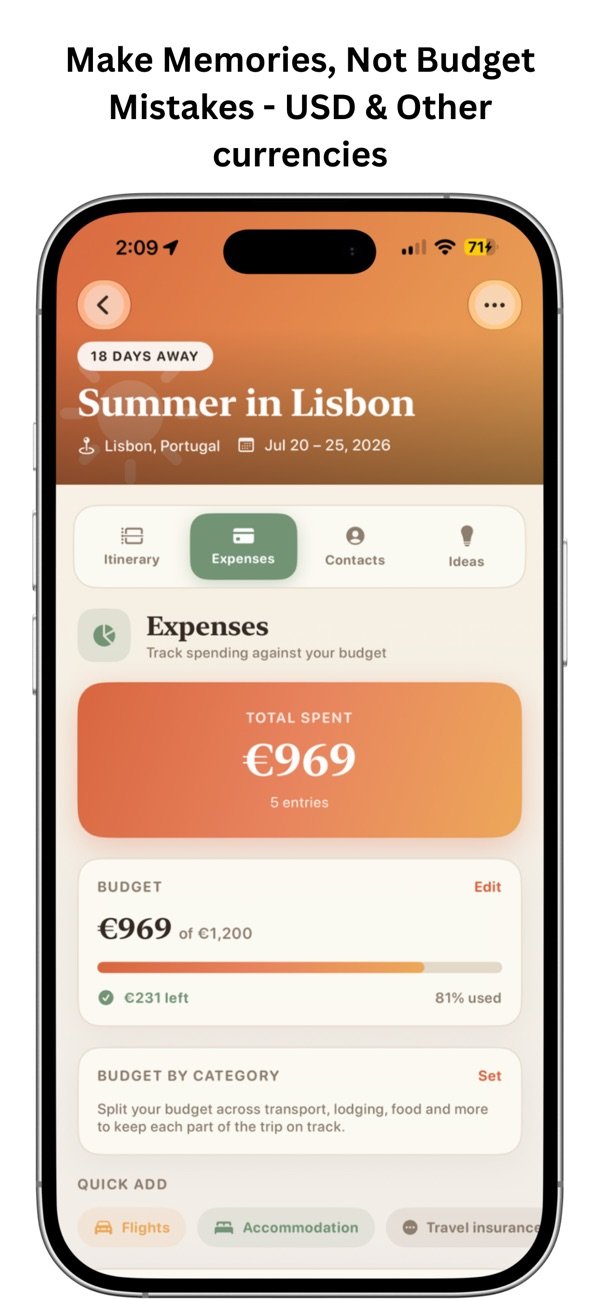 Wander - Travel Planner screenshot 4