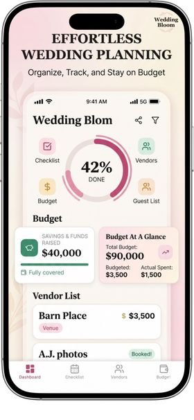 Wedding Bloom Planner screenshot